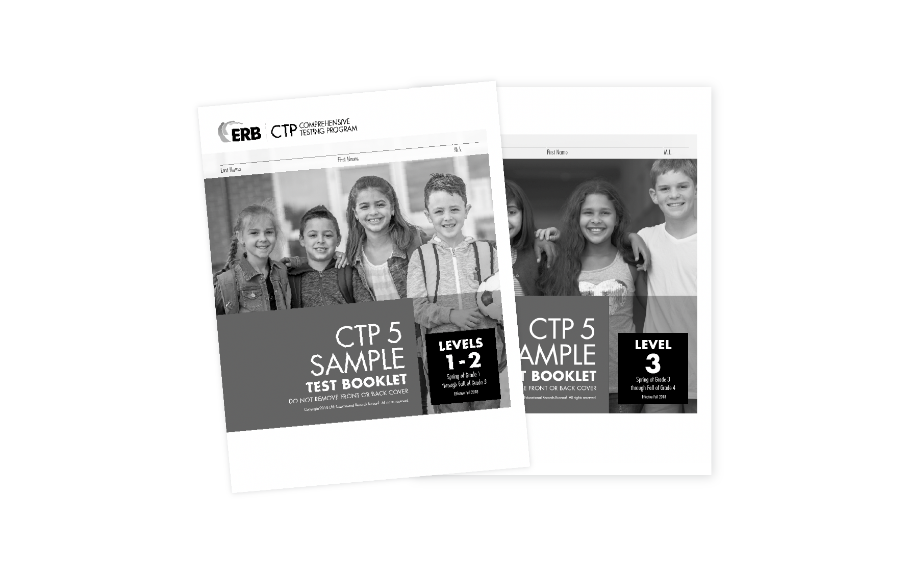 CTP Paper Levels 1-3 Sample Test Book